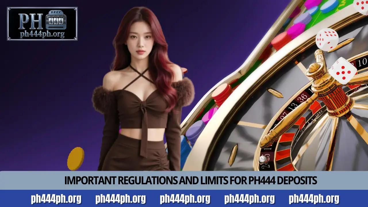 PH444 Deposits 4 Important regulations and limits for PH444 deposits