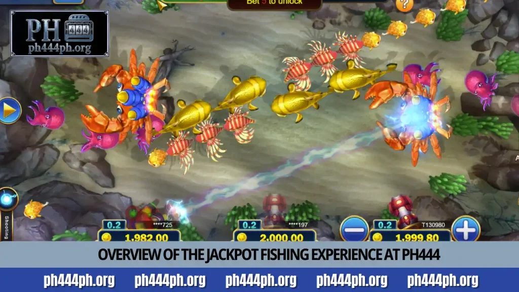 Win big with Jackpot Fishing game online at PH444 11 Overview of the Jackpot Fishing experience at PH444
