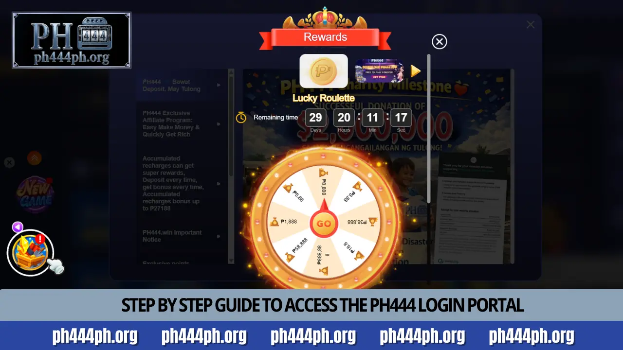 PH444 Login 3 Step by step guide to access the PH444 login portal