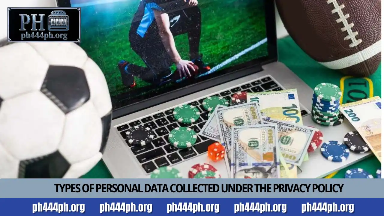 PH444 Privacy Policy 2 Types of personal data collected under the Privacy Policy