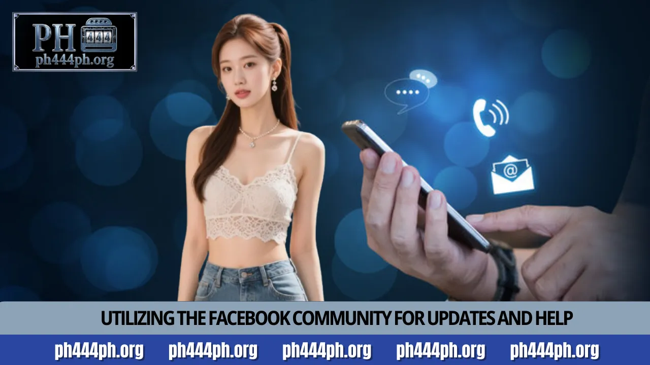 Contact Us 3 Utilizing the facebook community for updates and help